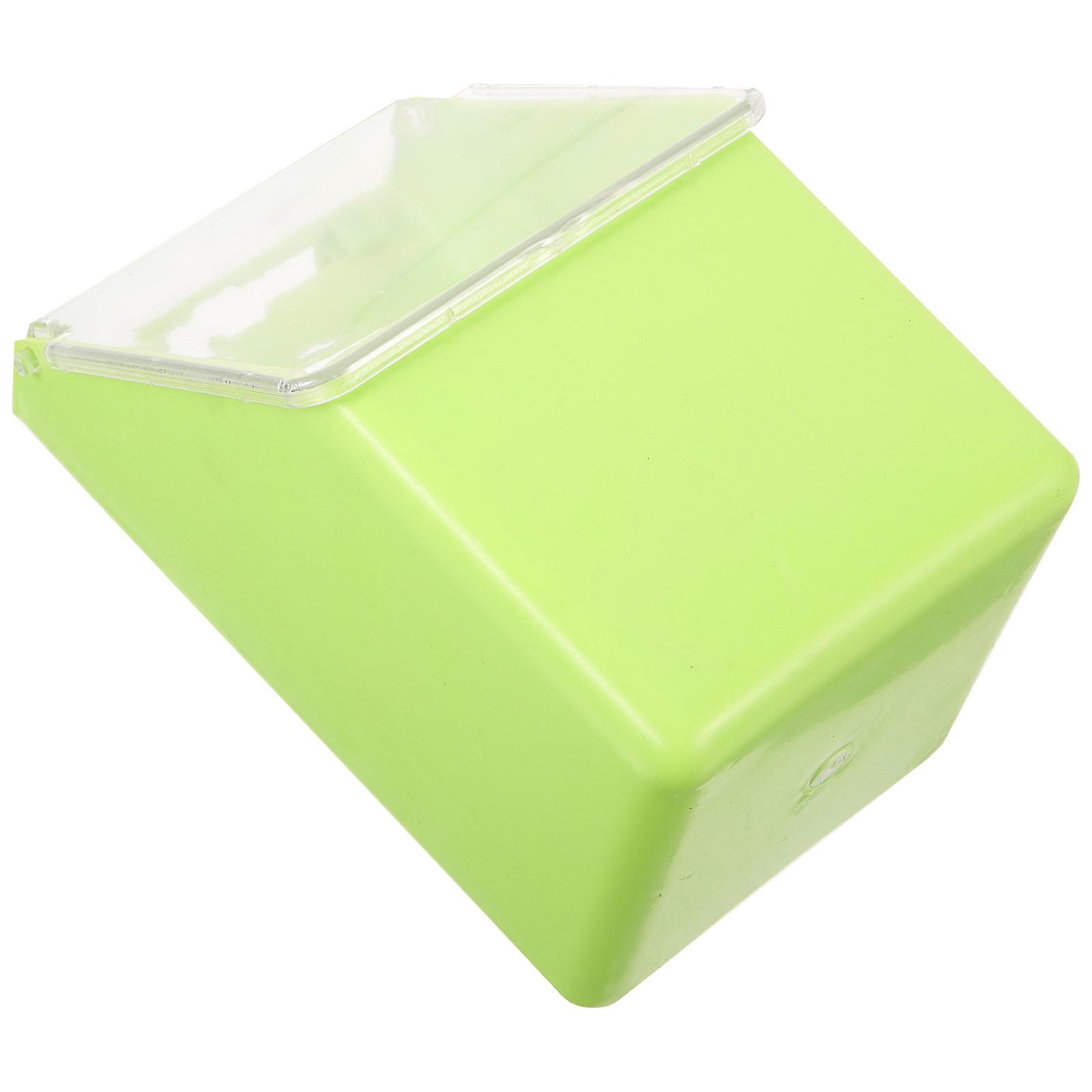 Pigeon Feeding Box Plastic Hanging Feeder for Storage 5Pcs Set