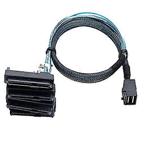 Mini SAS SFF8643 To SFF8482 Cable 4x29 Pin Hard Drive Server Cable 3.33 Feet 1 Meter