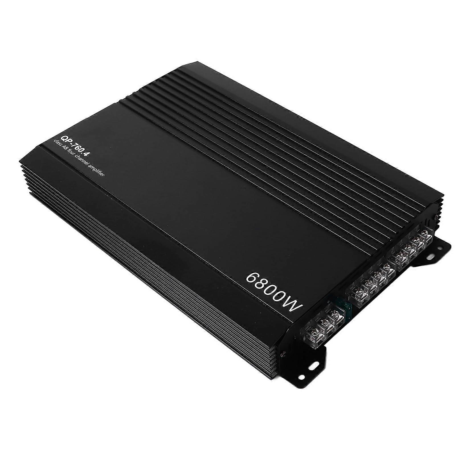 4 Channel Car Audio Amplifier with  Heat Dissipation and Thermal Overload Protection for Cars