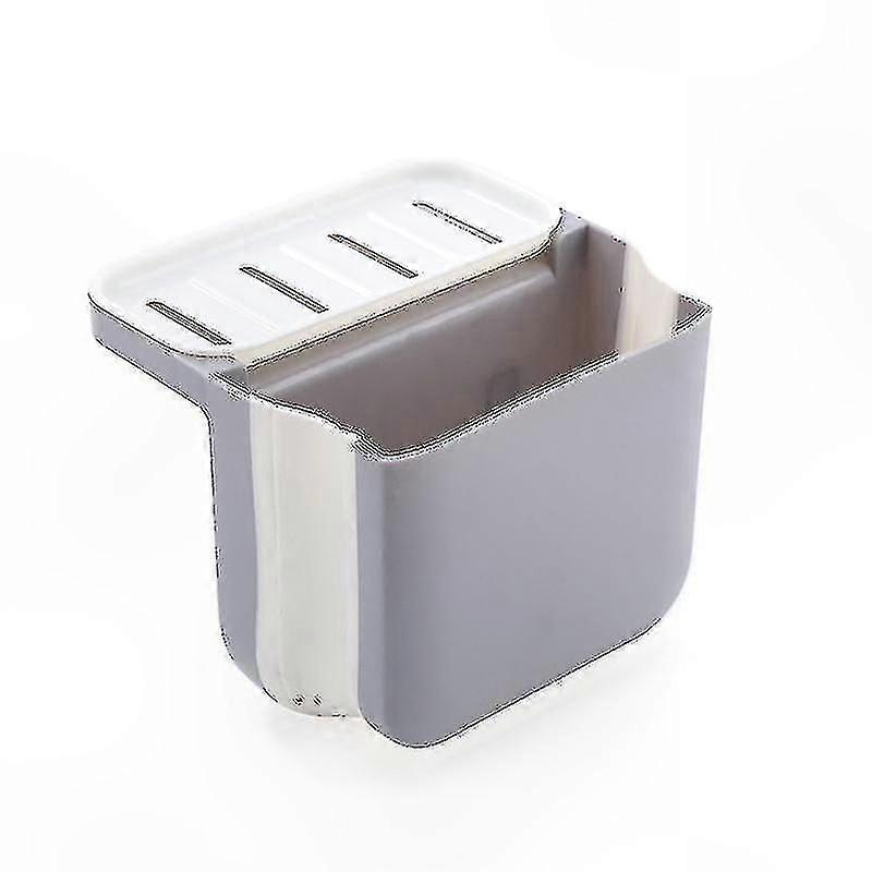 Collapsible Sponge Organizer and Sink Strainer for Kitchen Use