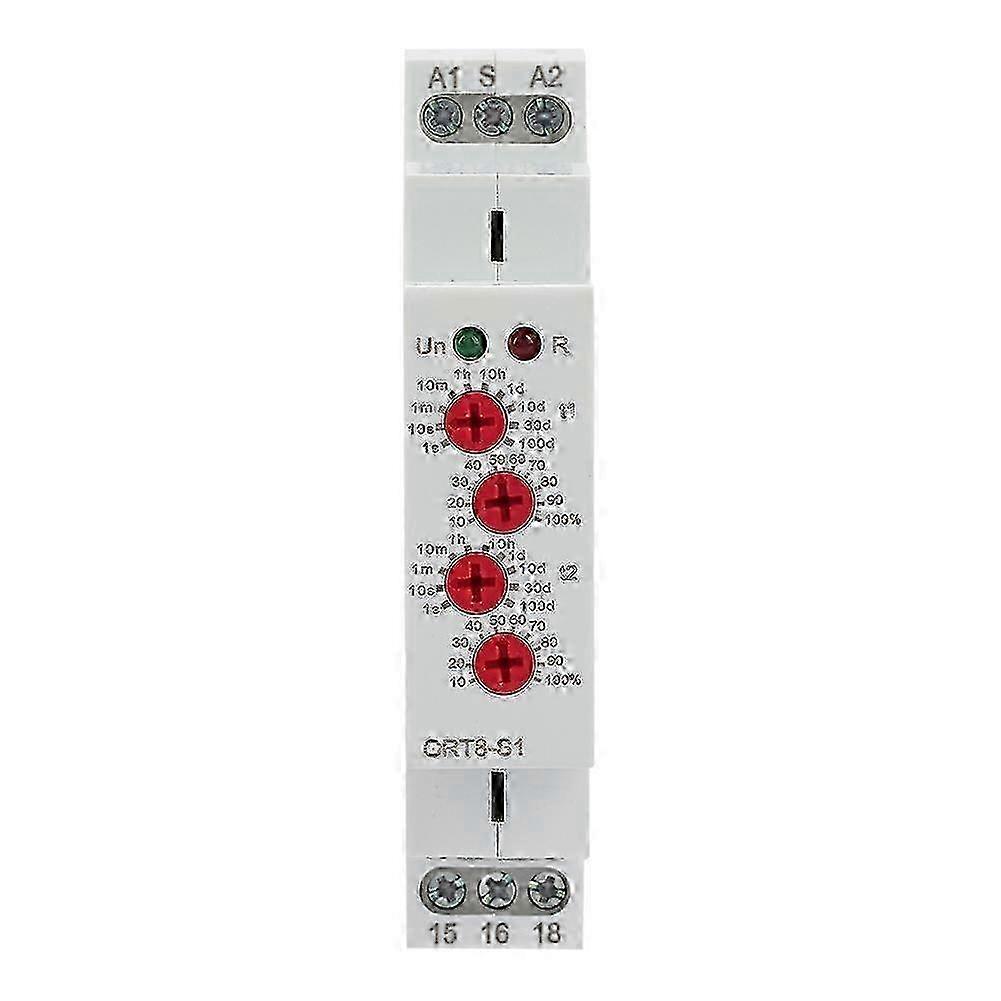 Mini Asymmetric Cycle Timer ONOFF Repeat Cycle Time Relay ACDC 12-240V
