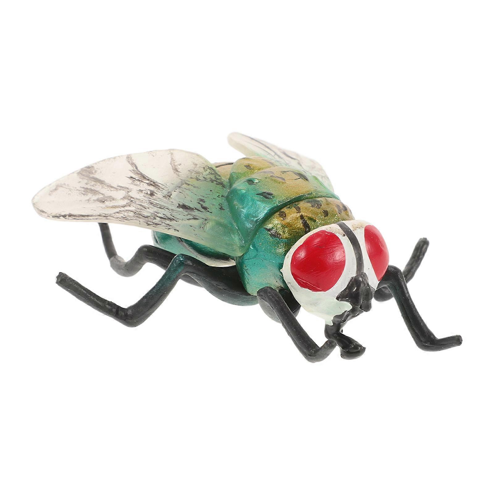 Simulated Flies Toy Plastic Realistic Fly for Party Prop