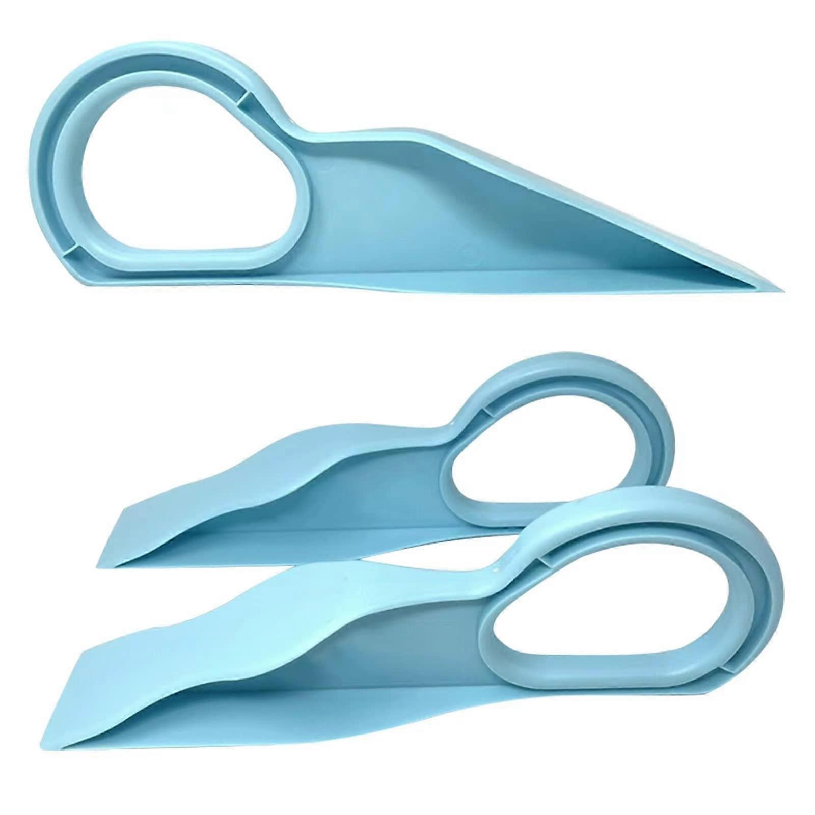 2PCS Ergonomic Mattress Lifter Wedge Elevator with Curved Handle for Quick Bed Making and Sheet Tucking