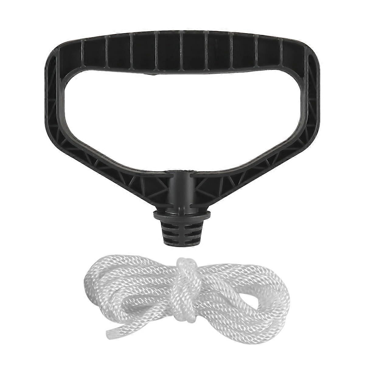 Recoil Starter Handle with Strength Polyester Rope for Generator Lawn Mower Snow Blower