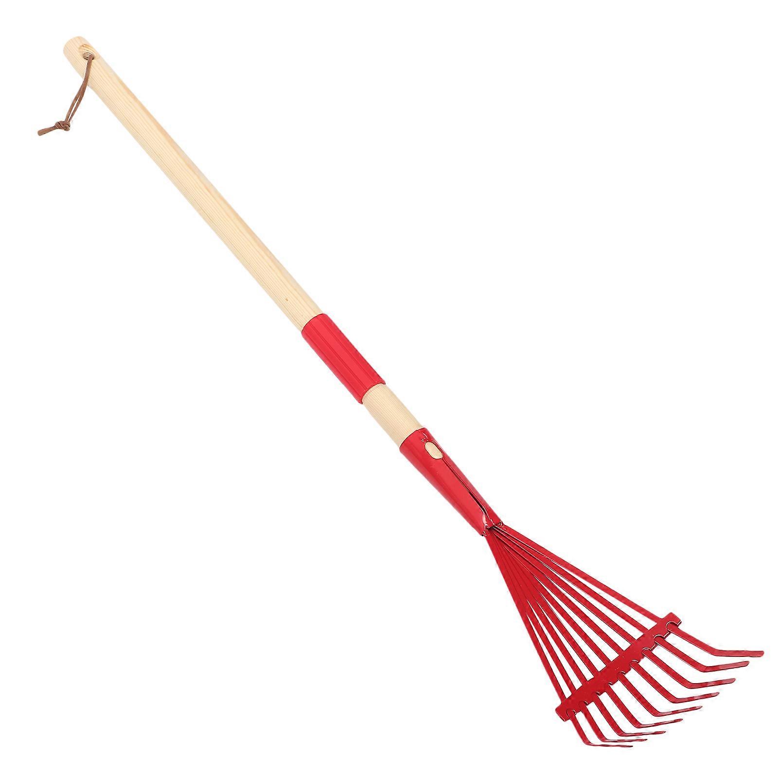 Rake Gardening Tools Garden Rake for Leaf Cleaning Detachable