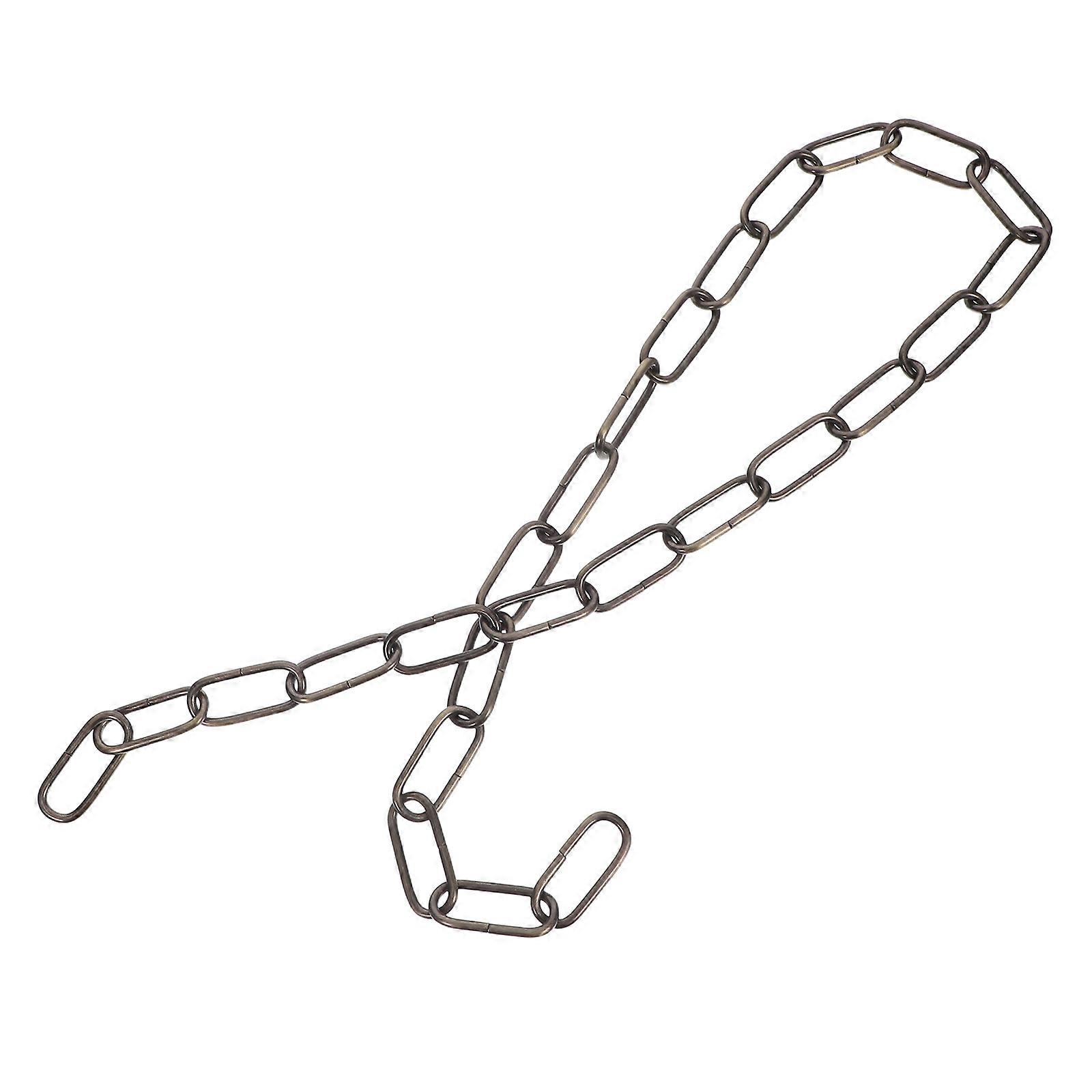 Light Ceiling Chain Iron Hanging Chain for DIY 2Pcs Durable