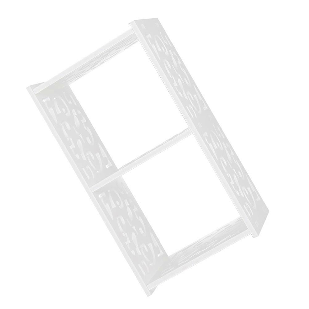 Decorative Shelf Brackets Wall Storage Rack for Storage Use White