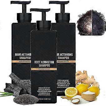 25-26 Root Activator Shampoo, Mane Root Activator Shampoo, Shampoo Root Activator Promotes Hair Growth For Men Hair Thickening Shampoo