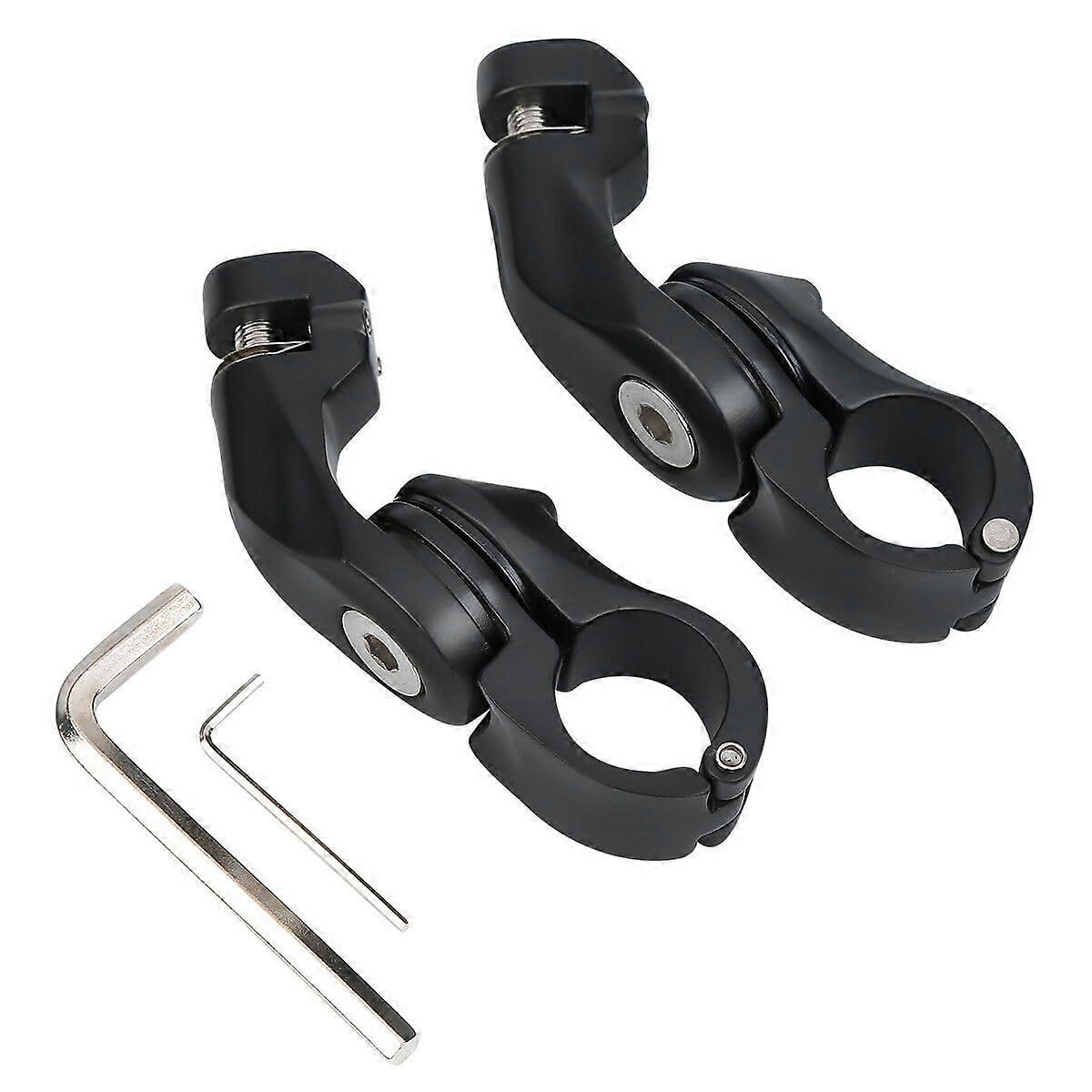 Highway Peg Mounts Matte Black Left and Right Pair for Harley Davidson CVO Touring Models