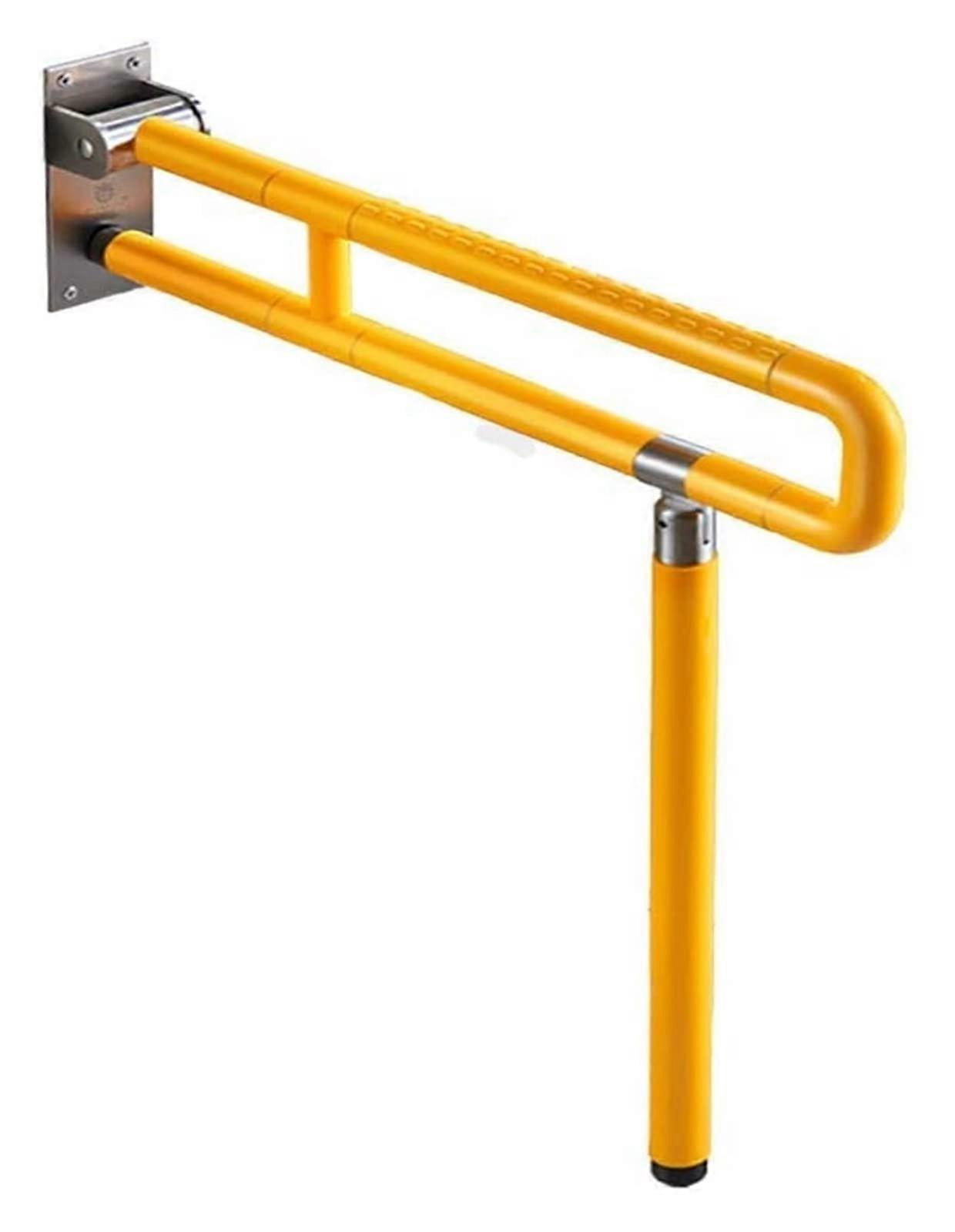 Grab Bars Foldable Bathroom Safety Handrail Wall Mounted Support Rail for Elderly and Disabled