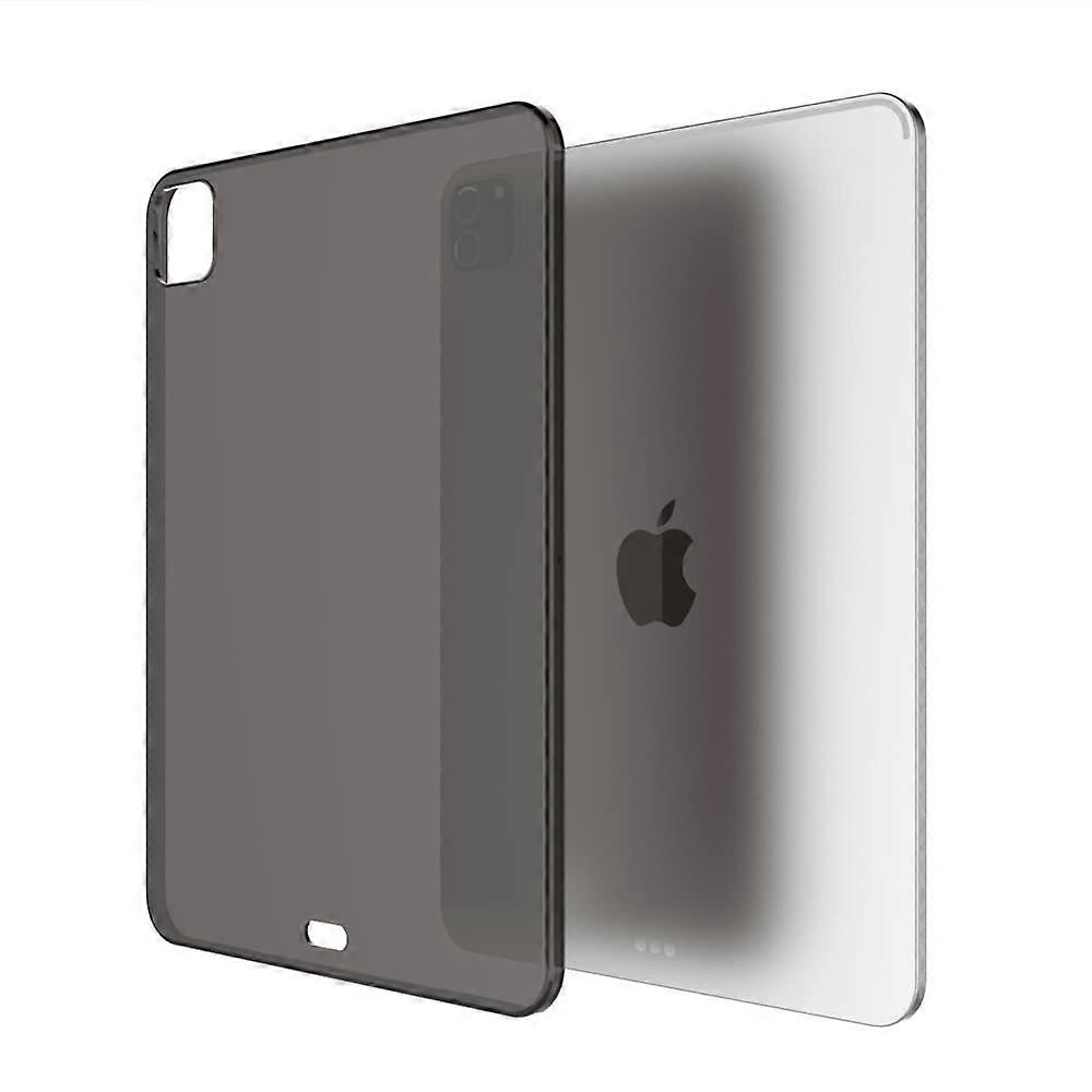 Shockproof Clear Slim TPU Protective Cover with Precise Cutouts Black Case for iPad Pro 12.9 2020