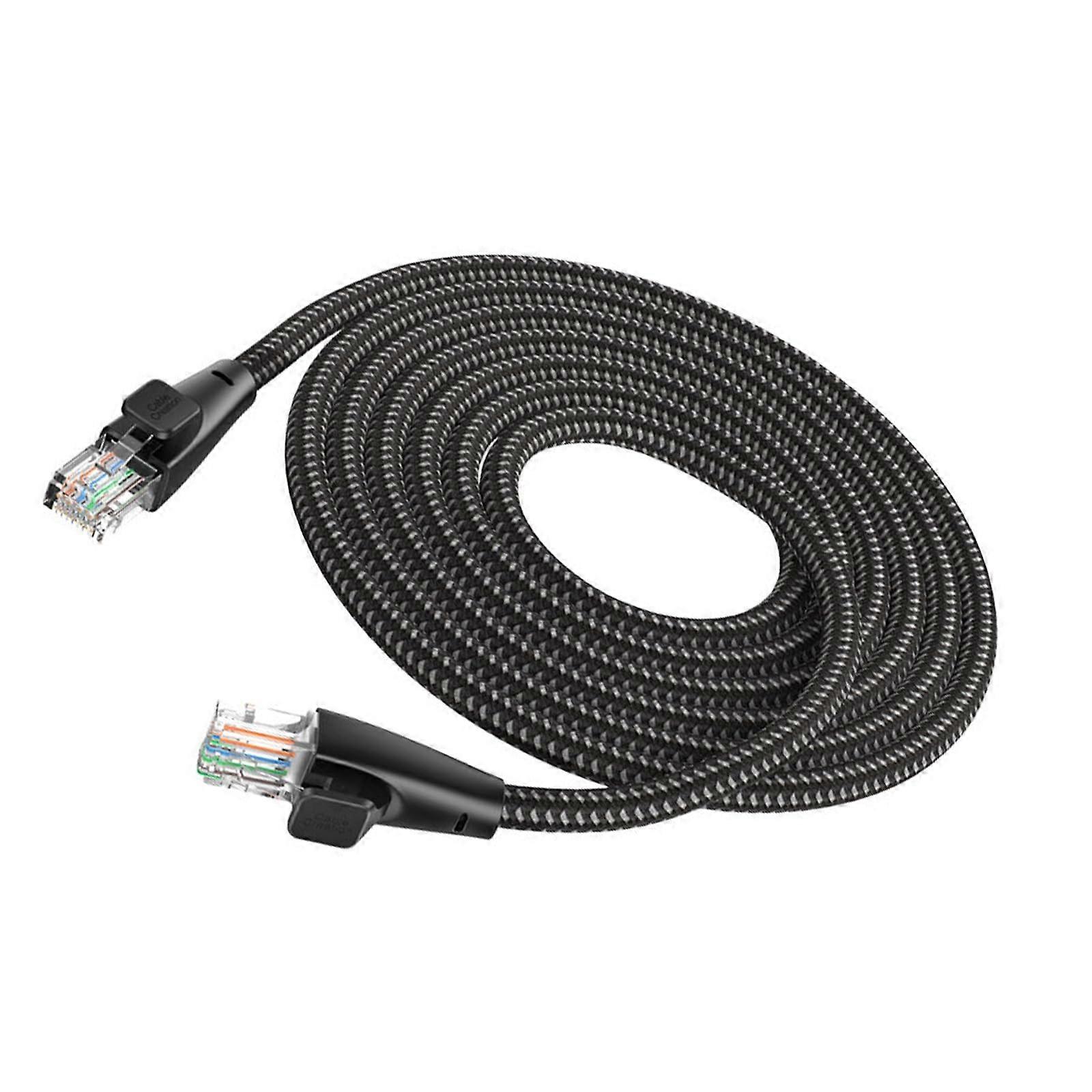 Cat6 Ethernet Cable 10Gbps  Speed Low Latency RJ45 for Gaming Streaming Modem Router