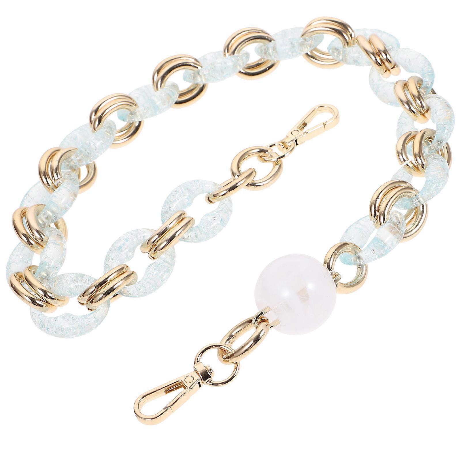 Acrylic Resin Chain Handbag Replacement Chain for DIY Purse Accessory