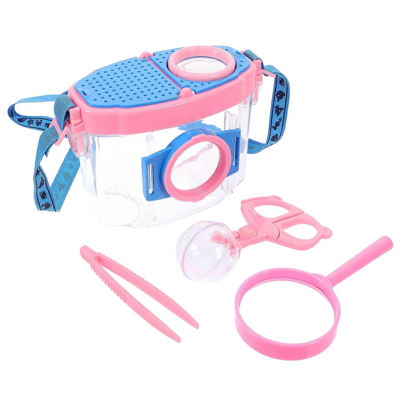 Kids Outdoor Explorer Kit Insect Viewer Box for Observation 1Set Container