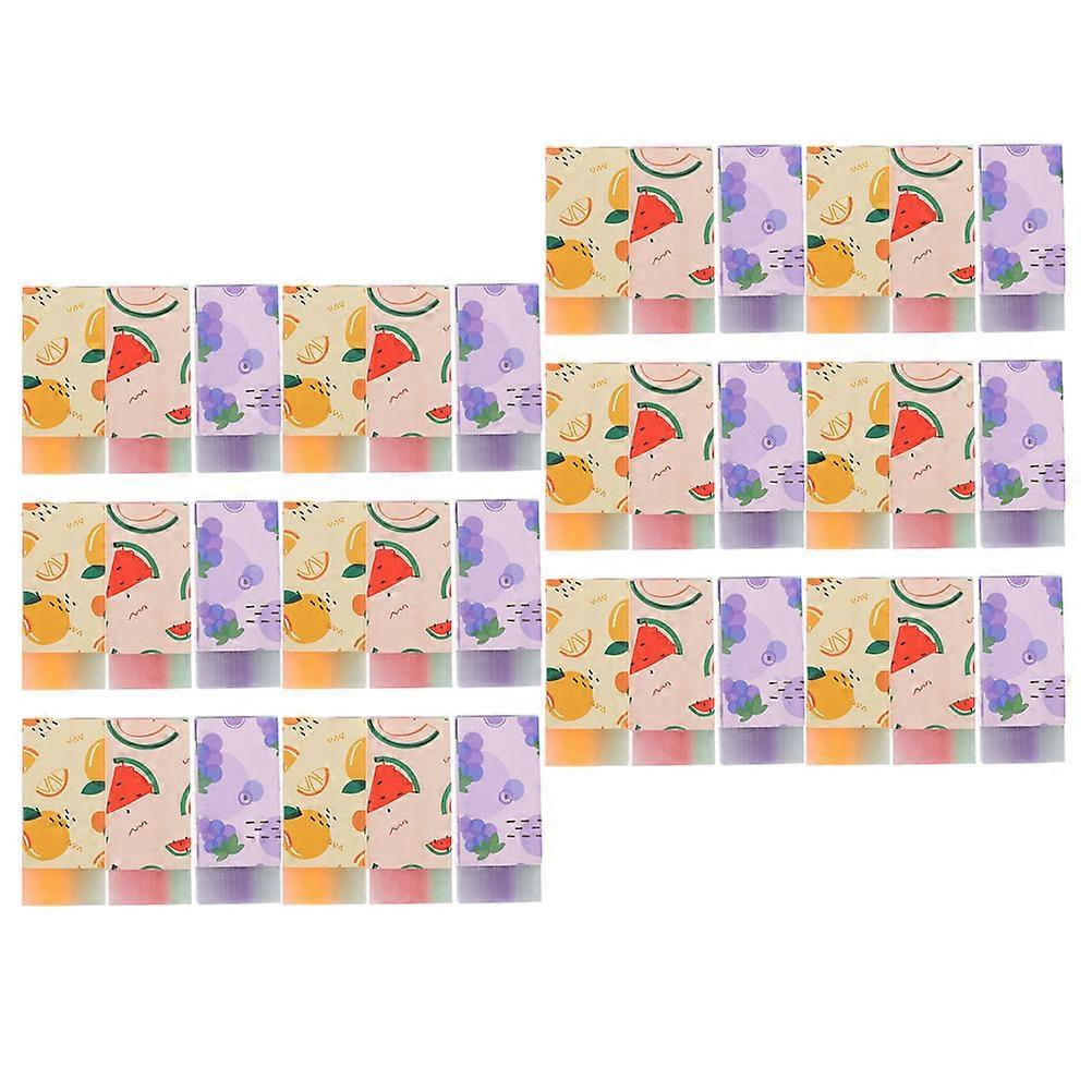 Delicate Erasers Cute Jelly Erasers for Students 36Pcs Stationery Pack