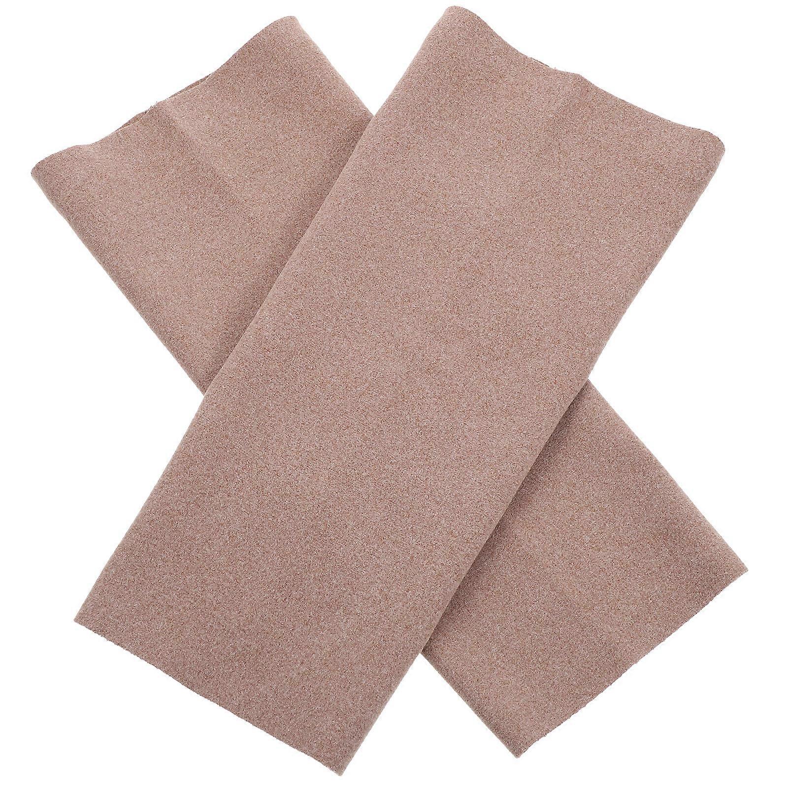 Multi-Function Knee Sleeve for Protecting 2Pairs Light Brown Knee Warmers