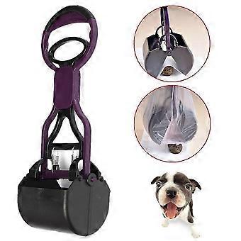 Pet Dog Cat Poop Scooper Waste Pickup Tool for Home Yard Cleaning