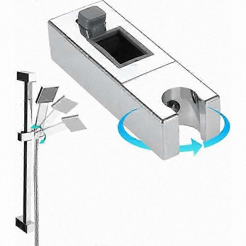 Adjustable Rectangular Shower Head Sliding Bracket for Bathroom