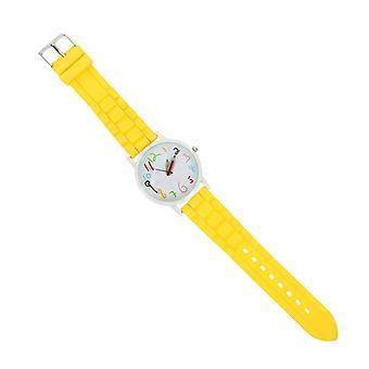 Montre-bracelet pour étudiant, avec bracelet ajustable et polyvalent.