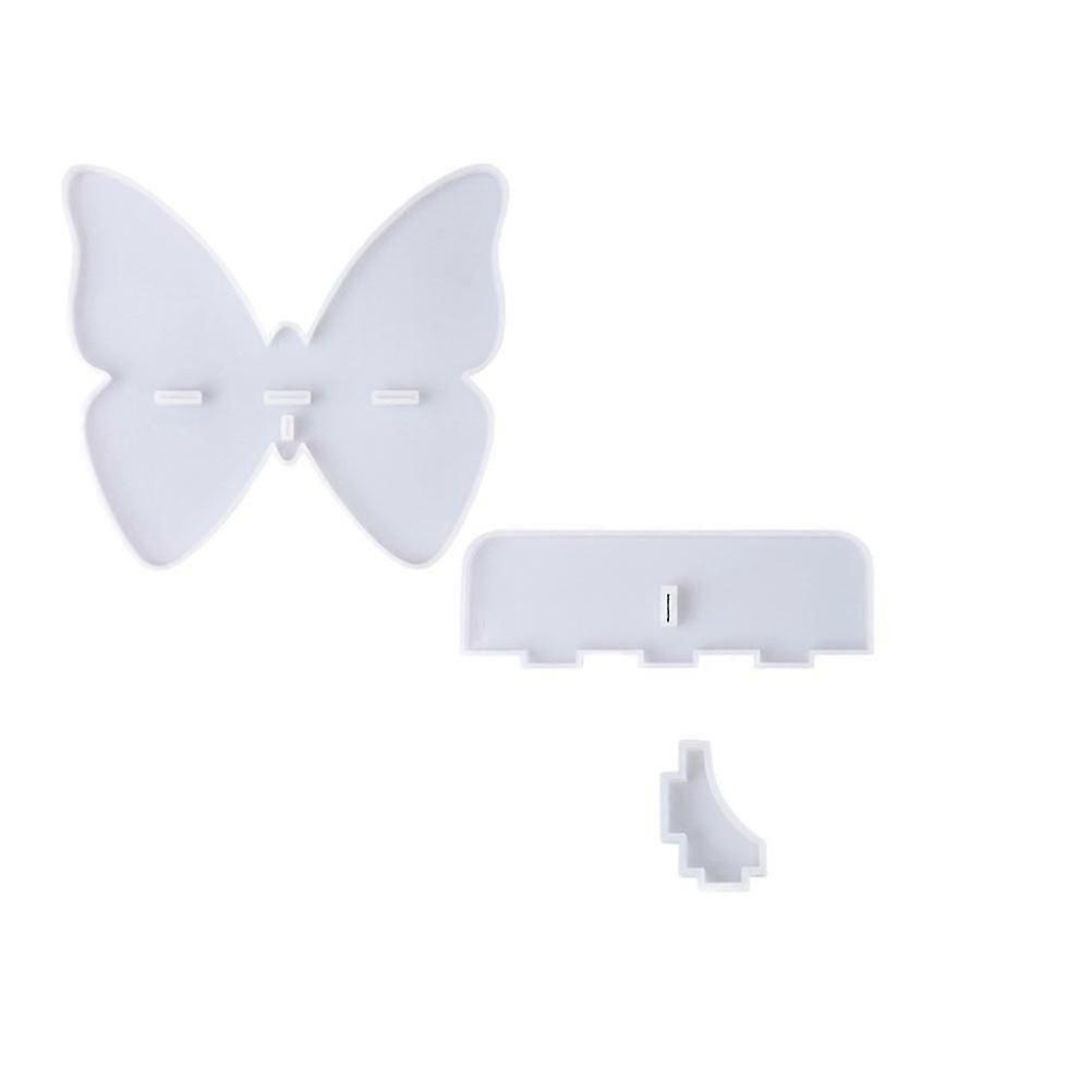 Silicone Butterfly Shape Mold compatible with Storage Rack Making 2Sets DIY Use