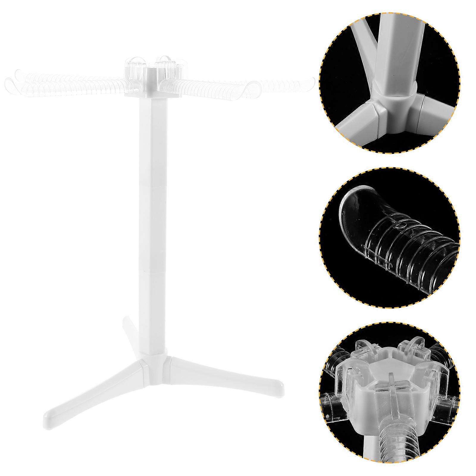 Foldable Pasta Dryer Transparent Noodle Drying Rack for Kitchen Use