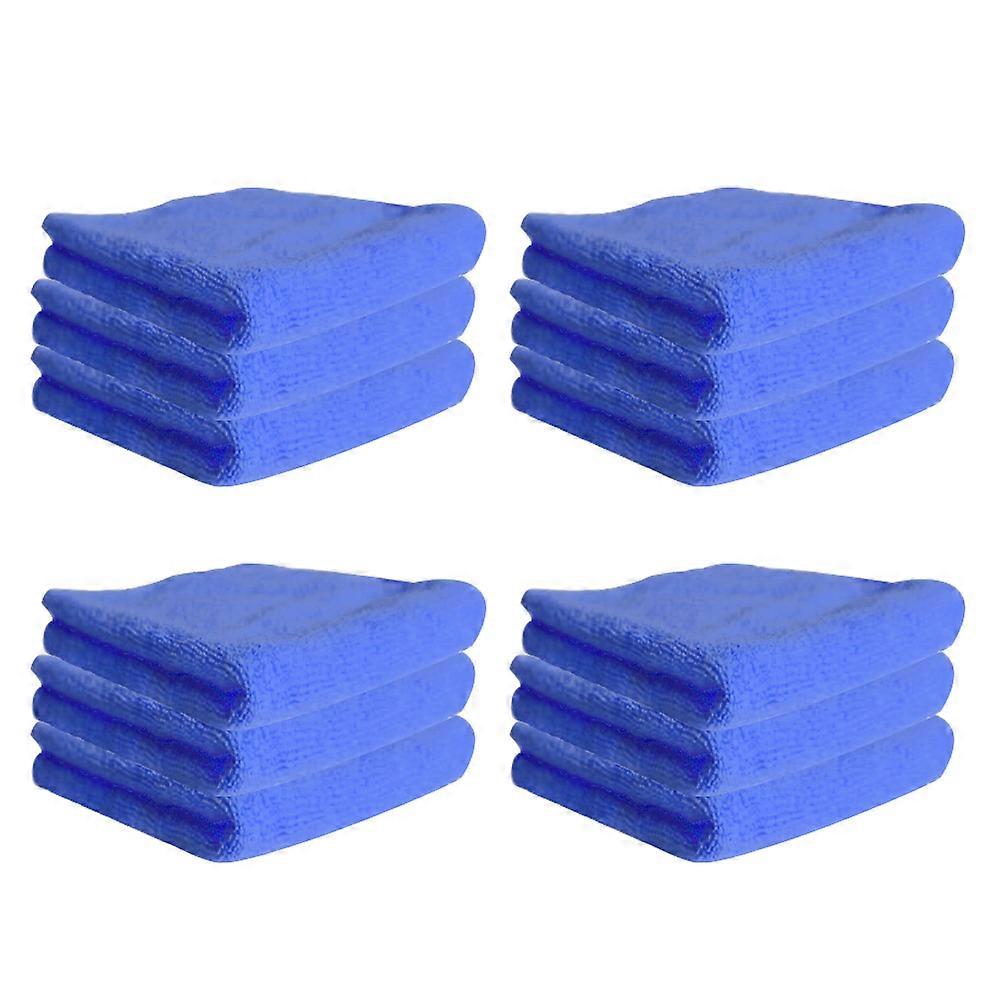 Dish Towel Microfiber for Kitchen Use 24Pcs Blue