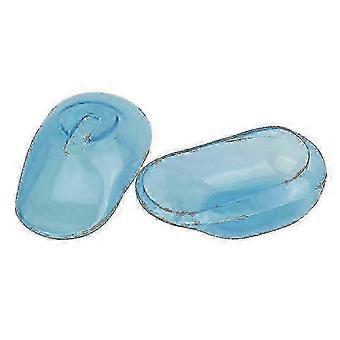 Silicone Shower Cap Ear Protectors, Waterproof Hair Dye Ear Guard Anti-Staining Ear Muffs