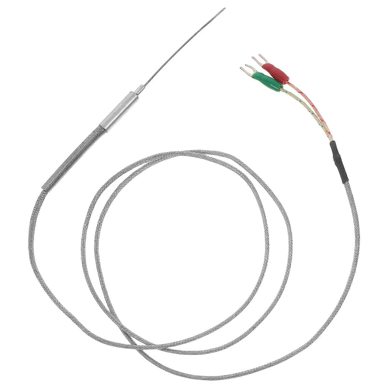 K Type Thermocouple Temperature Sensor Probe for Furnace Two Wire Detector