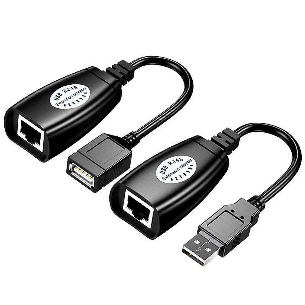 USB Cable Extender Network Cable Extender for Computer Use USB Extension Adapter