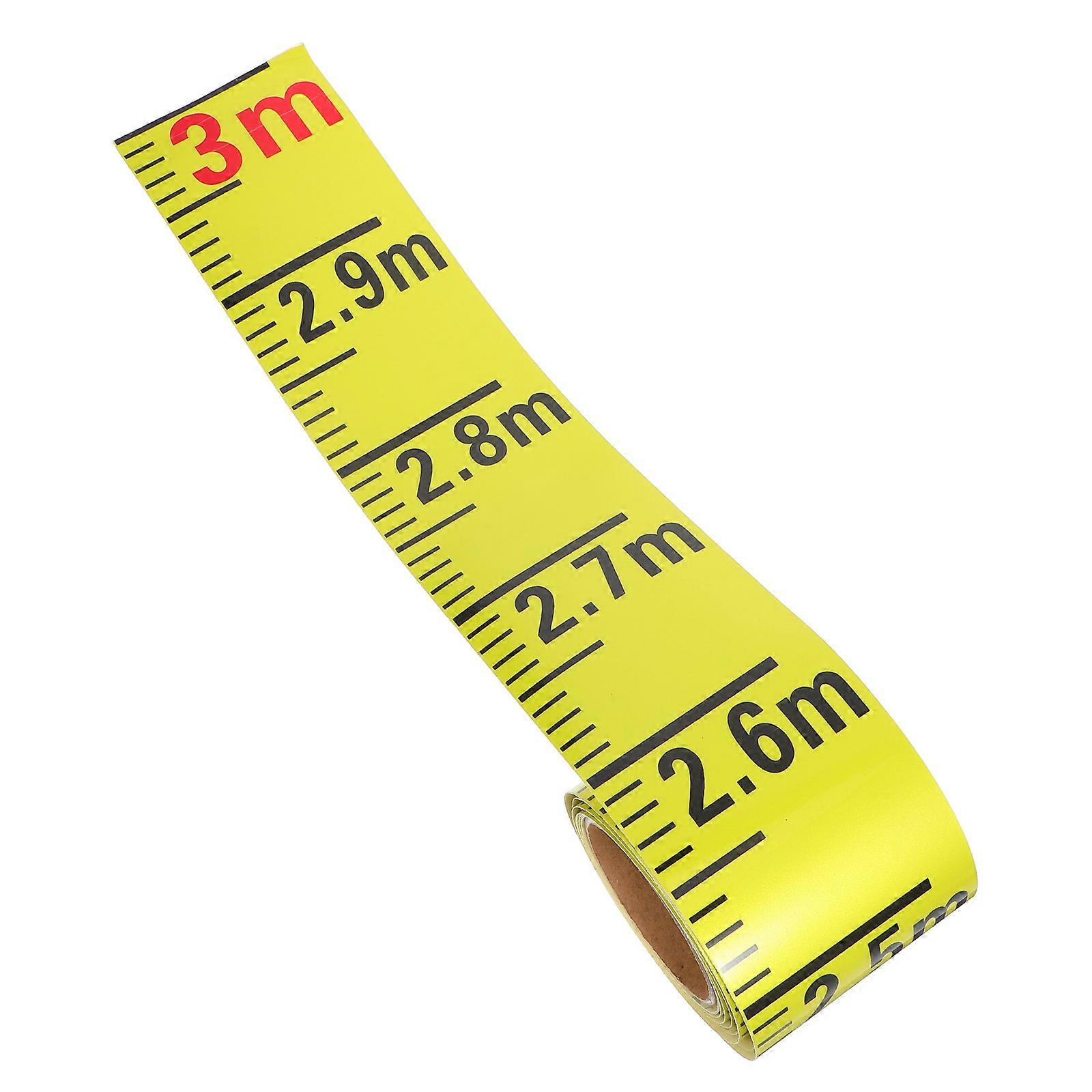 Water Level Measuring Sticker for Tanks with Self-Adhesive Function