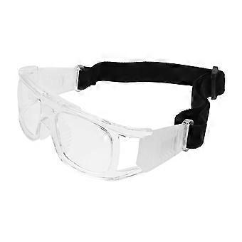 Sports Goggles for Soccer Basketball, Clear Sports Eyewear with Adjustable Strap, Protective Goggles Professional Training Equipment for Men Women You