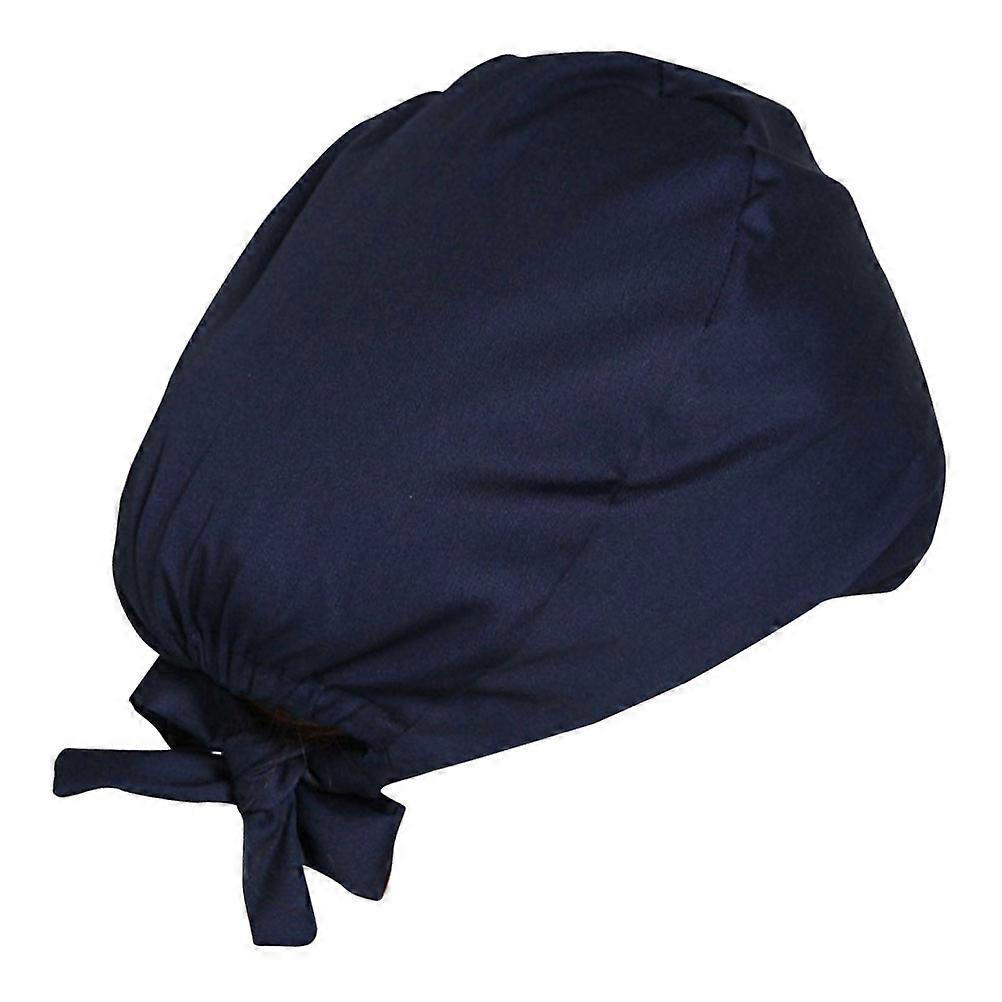 Bouffant Work Cap Tie Back Working Hat Sweatband for Working 2Pcs