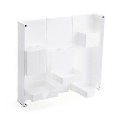 Multifunctional multi-compartment collapsible stationery storage box