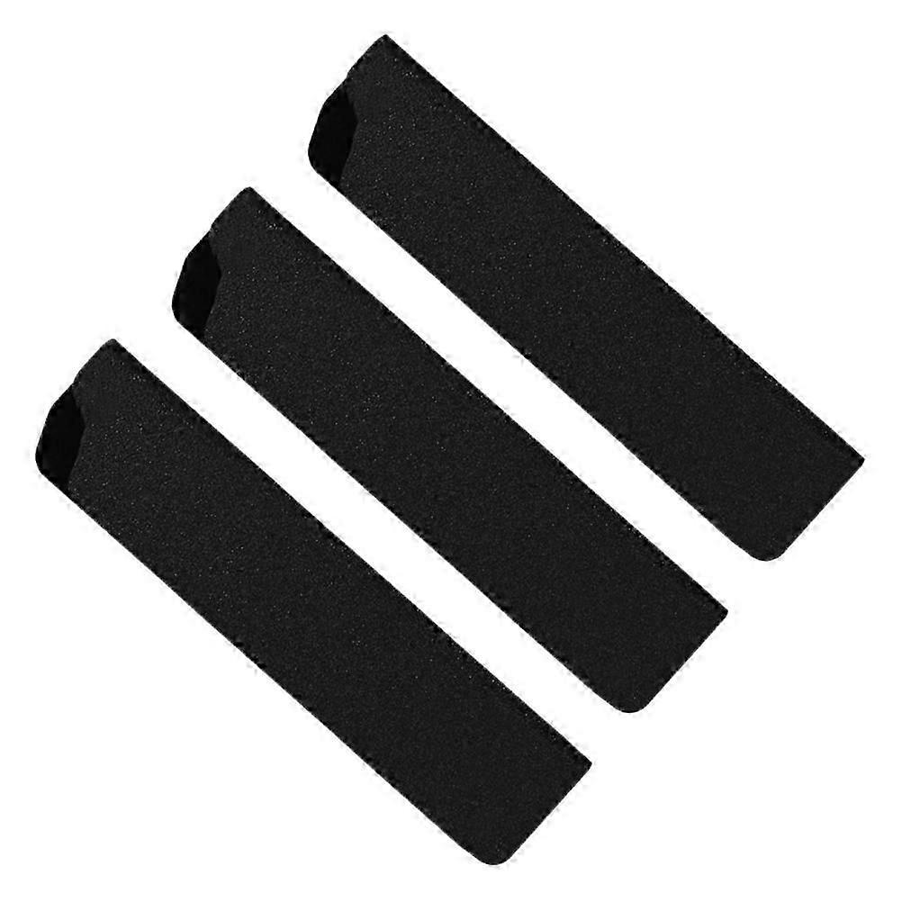 Sheathes for Protection Black Flocking Protector 3Pcs Pack
