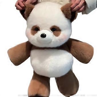 Sød løbende panda plyslegetøj - blødt og fluffy tøjdyr kawaii panda plys ledsagerdukke gave til børn voksne