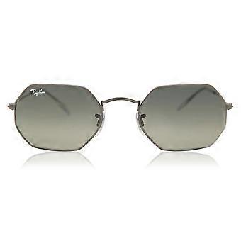 Ray-Ban RB3556N Octagonal 004/71 Full Rim Gunmetal Unisex Geometric Sunglasses UV3 Original