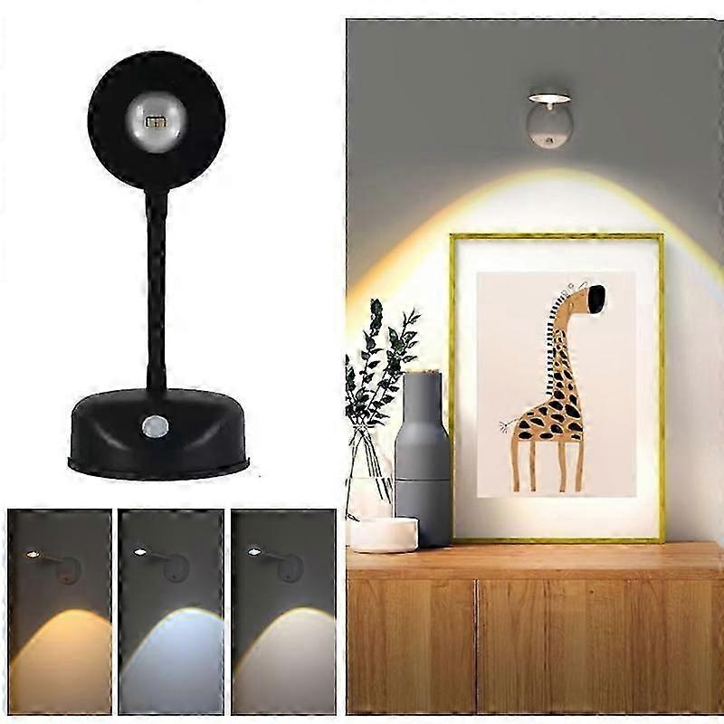 Rechargeable Wireless LED Motion Sensor Dimmable Spotlight