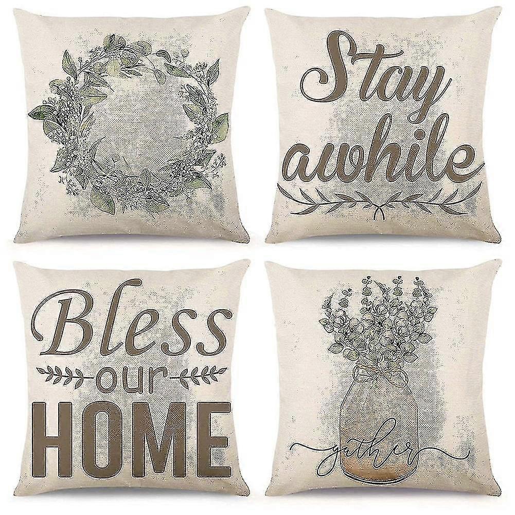Spring Pillow Covers Compatible With Spring Decorations Room Bedroom Sofa