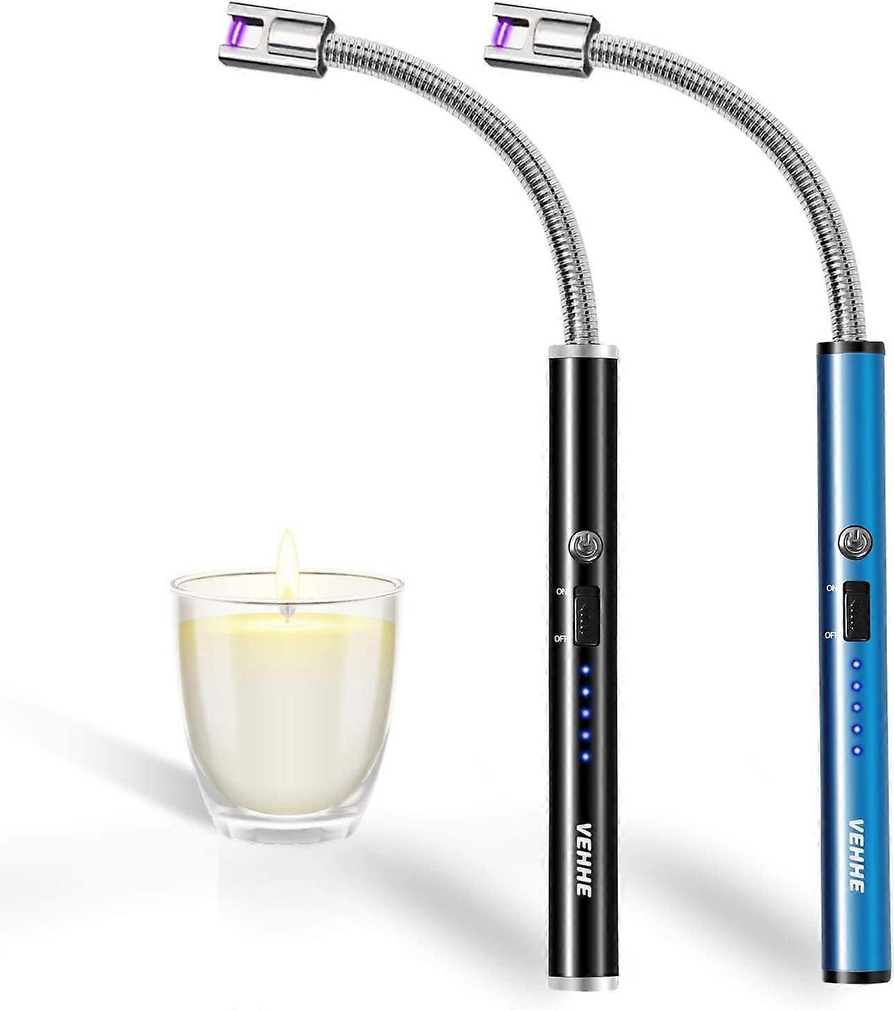 Candle Lighter Black & Blue