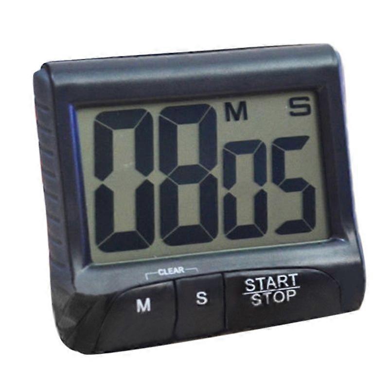 Large LCD Digital Screen Kitchen Timer Count-Down Back Stand Clock Loud Alarm KAESI