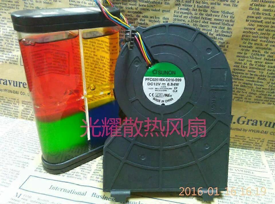 SFF CPU Fan Replacement Compatible with Dell OptiPlex 7010/9010/790/990/390 - Low Noise, Efficient Cooling