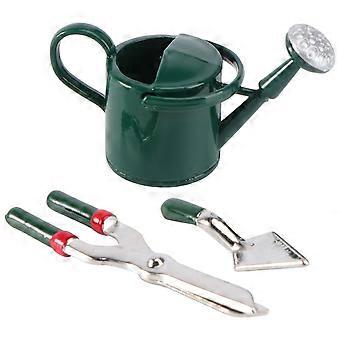 Mini House Supplies Mini Sprinkling Garden Tools Alloy Garden Tools for 1Set