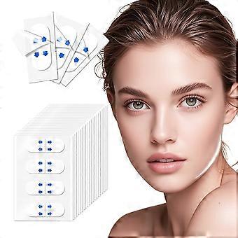 120 Stück unsichtbares Gesichtslifting-Tape für Doppelkinn und sofortigen Lifting-Effekt, wasserfest und unter Make-up verwendbar.