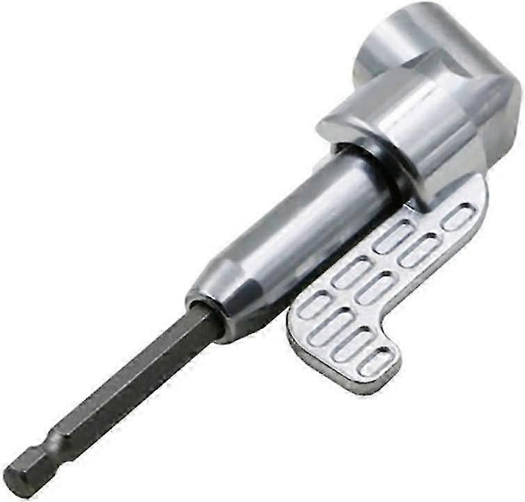 Right angle drill, right angle screwdriver adapter with screw connection, flexible hexagonal ex