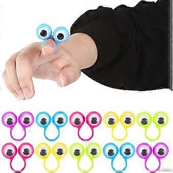 Augapfel Ring, 25PCS Auge Finger Puppen Auge Monster Finger, Party Gastgeschenke, Klassenzimmer Preise, Goodie Bag Stuffers