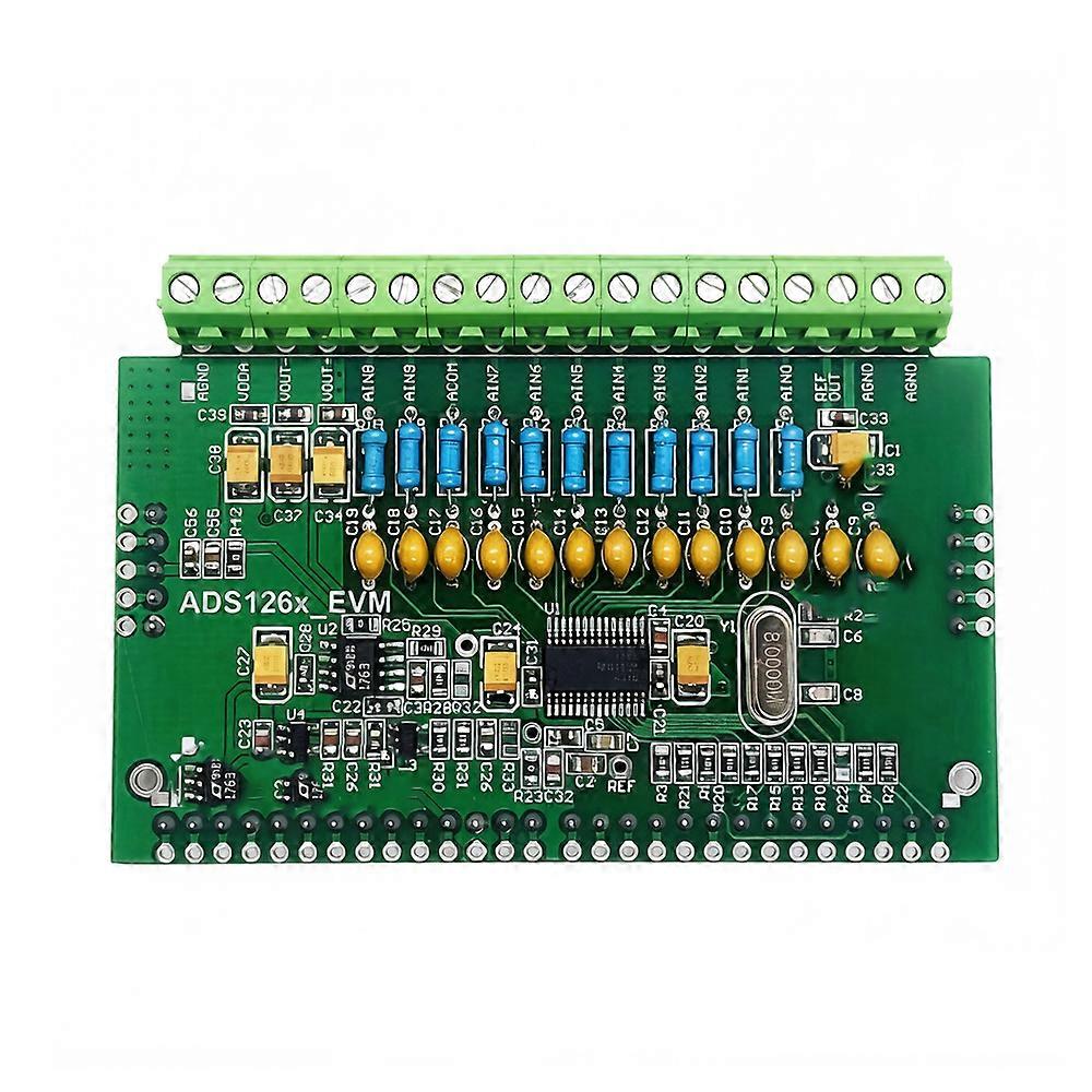 ADS1262 Input Reading Module for Controller Development, 32-Bit Resolution, Up to 38 Ksps, and Flexible Single-Ended or Input Use Multicolor