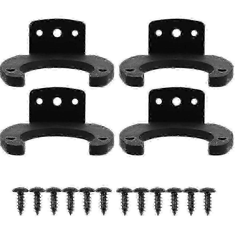 4Pcs Microphone Holders Microphone Clip Hook Wall Mount Type Clamp,Microphone Accessories