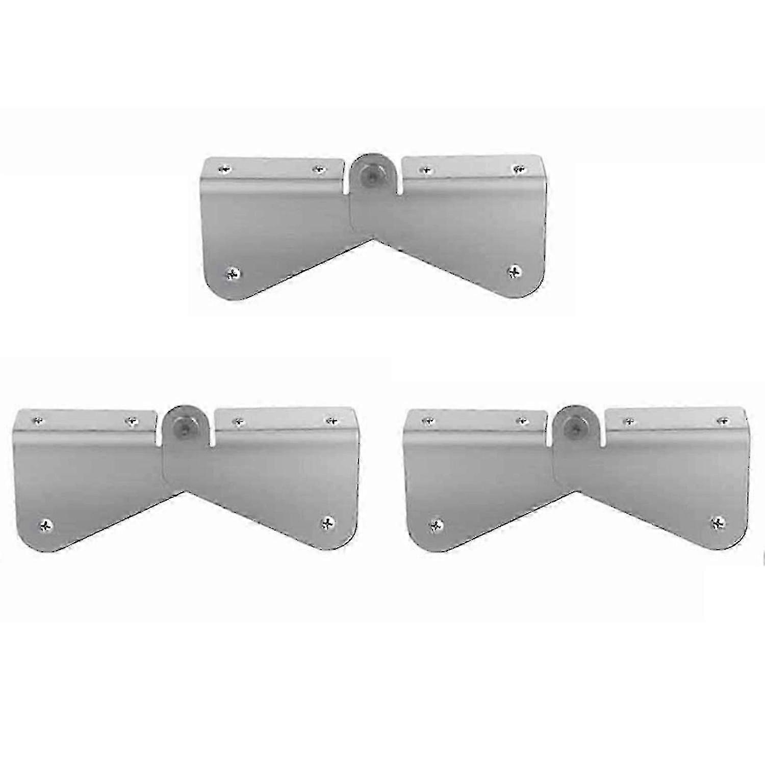 3 Pack Downspout Flip-Up Hinge Rain Gutters Downspout Extension Hinge