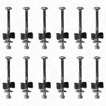 Set Of 12 Trampoline Spacers With Screws compatible with Securing The Trampoline - Replacement Accessories compatible with Trampoline