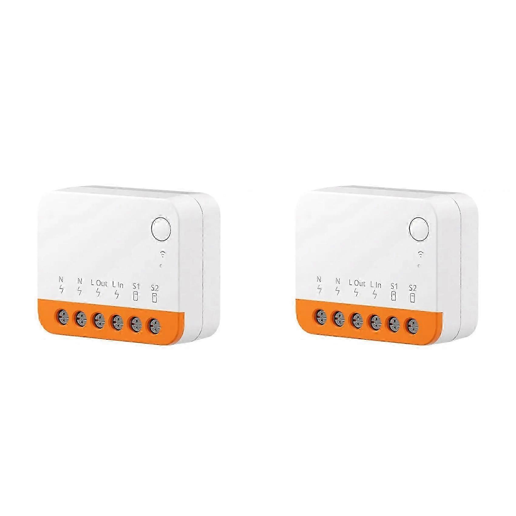 2X Smart WiFi Light Controller Smart Controller Remote Control Two-Way Controller Voice/App Control Smart Button Voice Control